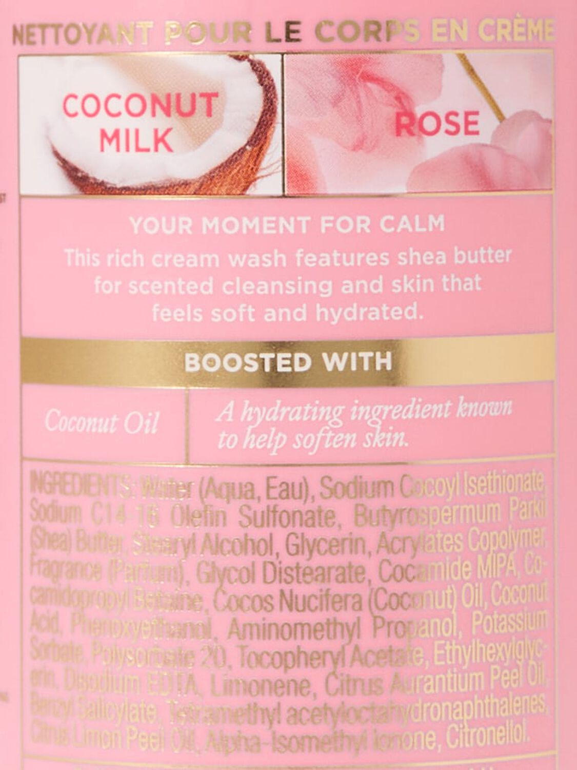 vs Body Care Coconut Milk Rose Cream Body Wash 296 ml Coconut Milk Rose 2 of 4 