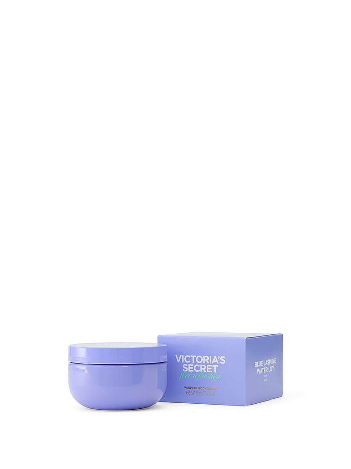 vs Body Care Blue Jasmine Water Lily Whipped Body Scrub 216 g Blue Jasmine Water Lily 1 of 4 