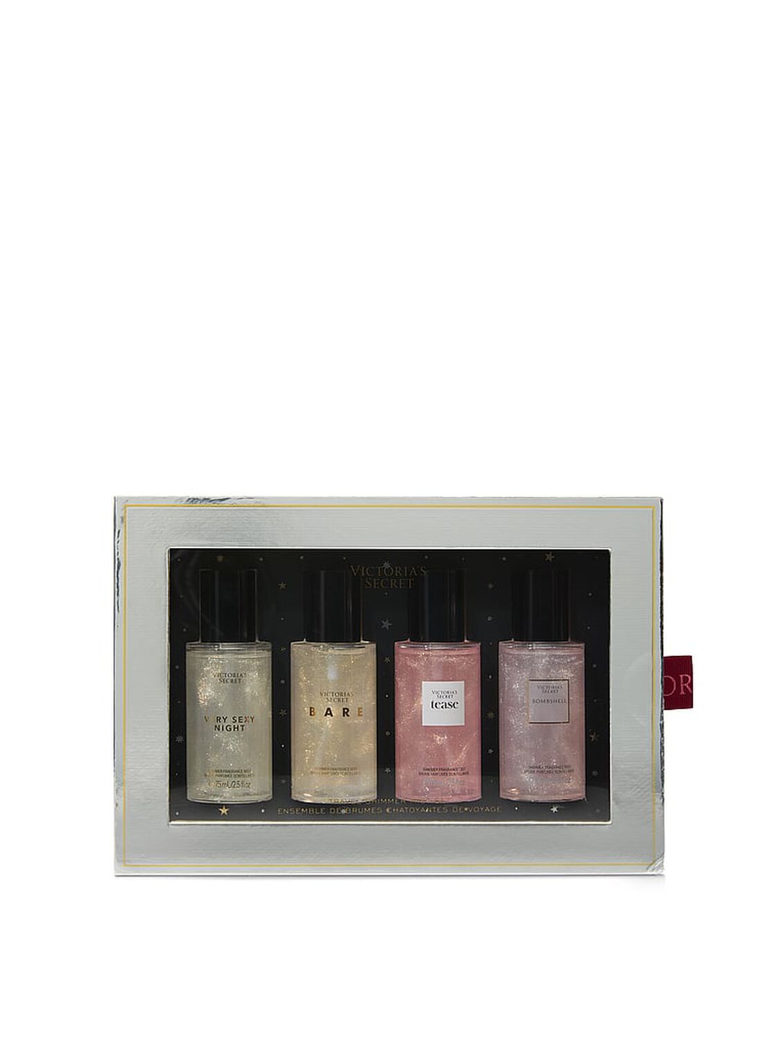 vs Fine Fragrance Mini Shimmer Fine Fragrance Mist 4-Piece Gift Set Assorted 1 of 2 