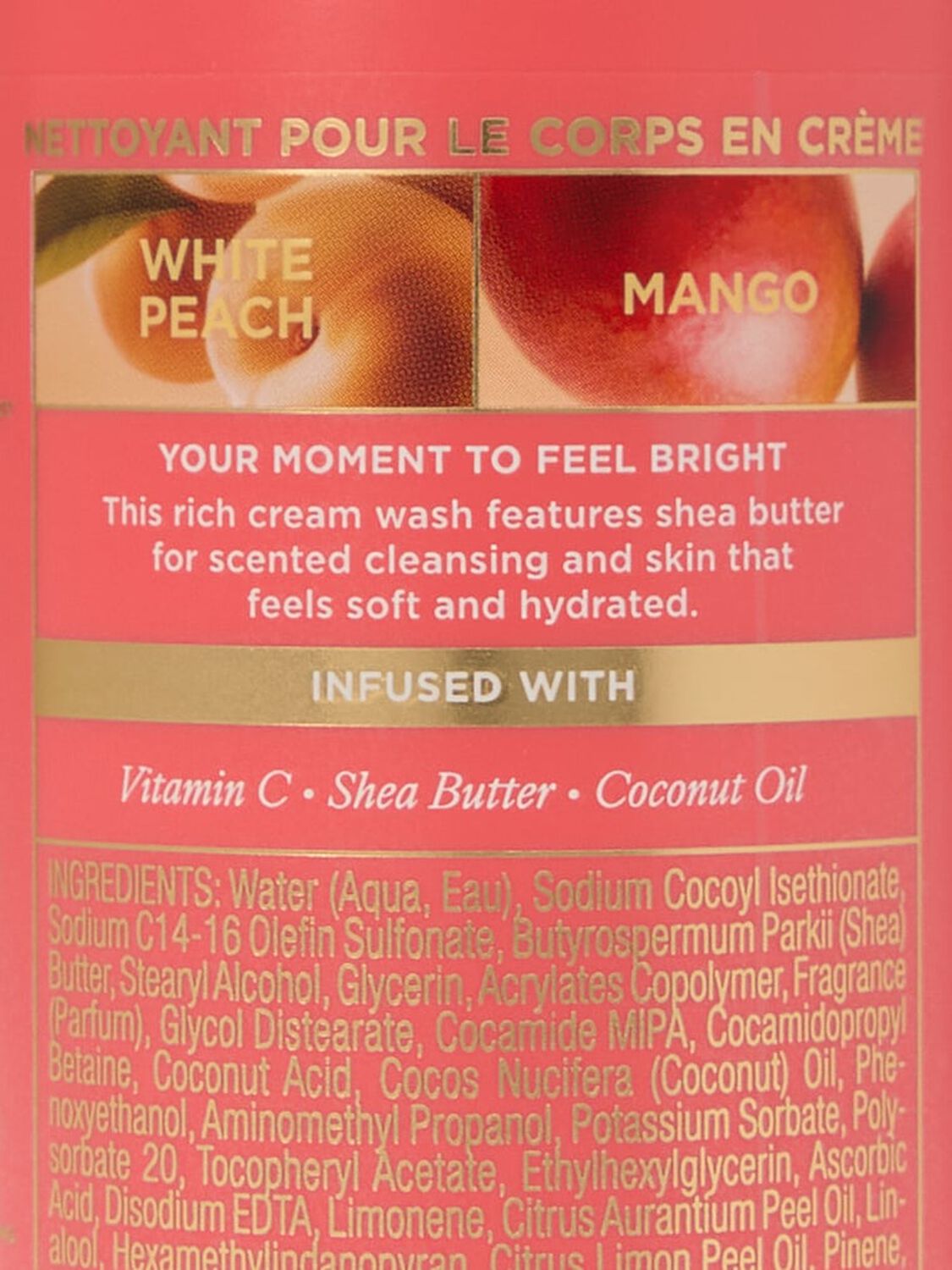 vs Body Care White Peach Mango Cream Body Wash 296 ml White Peach Mango 2 of 4 