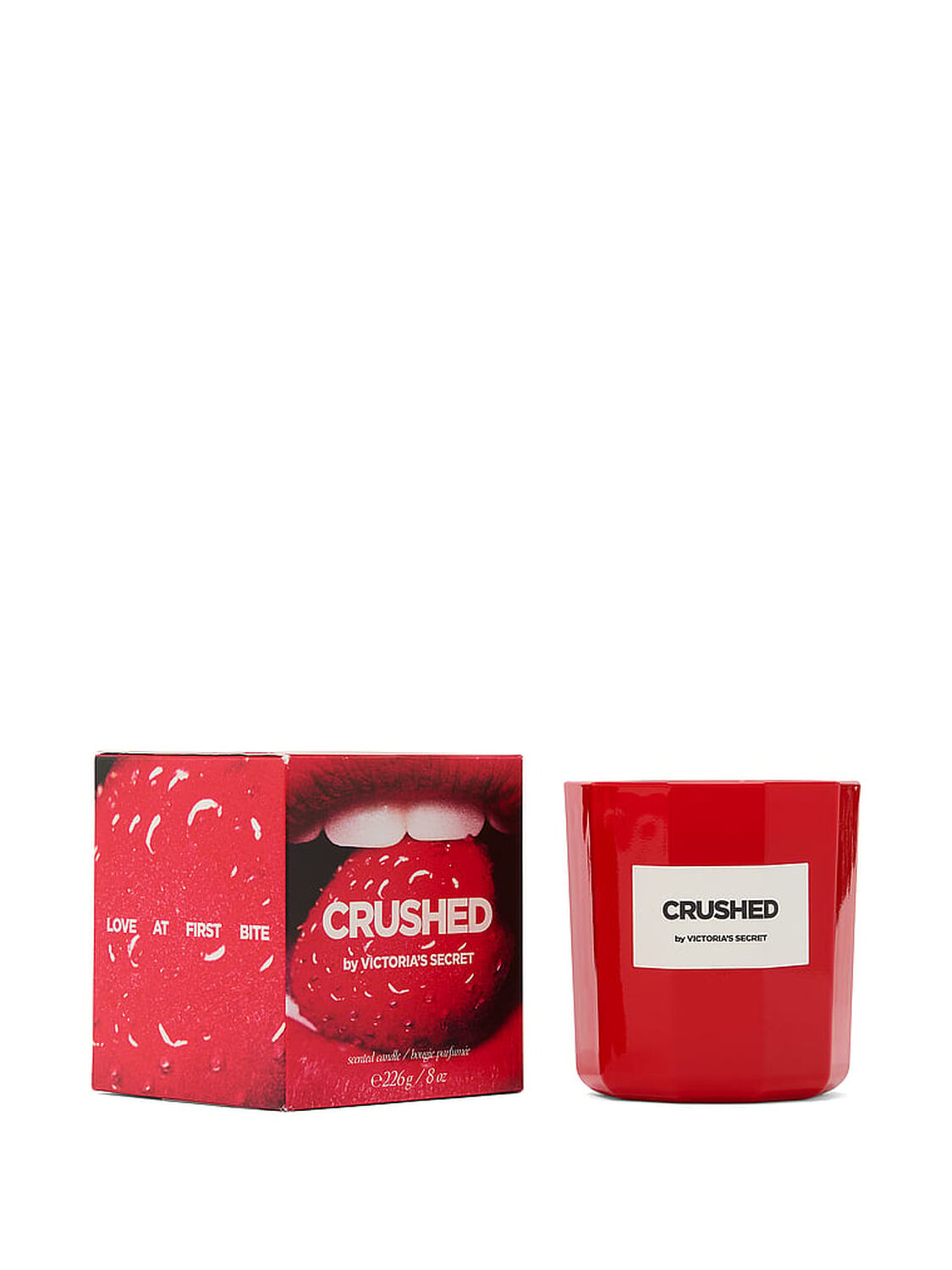 vs Victoria's Secret Rose Bohemia Single Wick Candle Crushed 2 of 4 