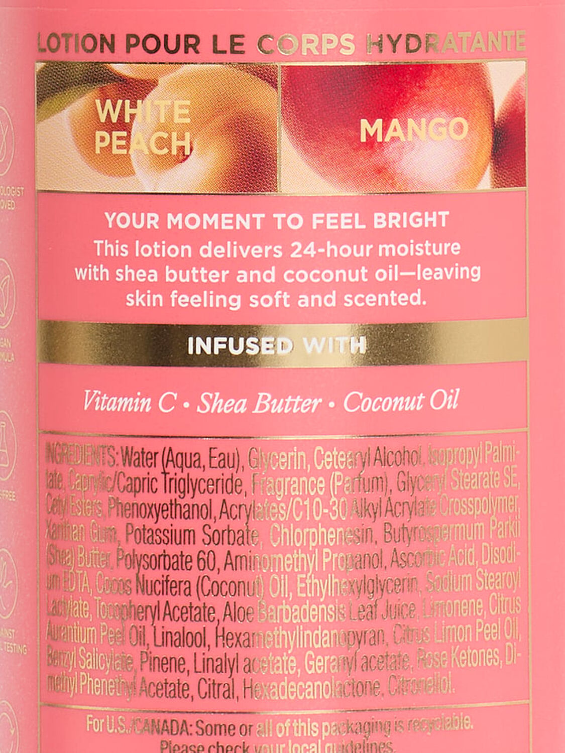 vs Body Care White Peach Mango Body Lotion 296 ml White Peach Mango 2 of 4 