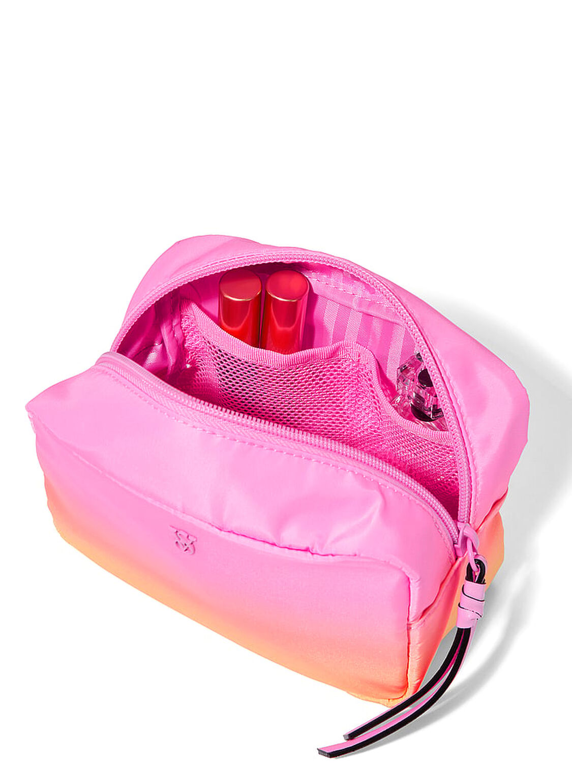 vs Victoria's Secret Travel Makeup Bag Pink Ombre 3 of 3 