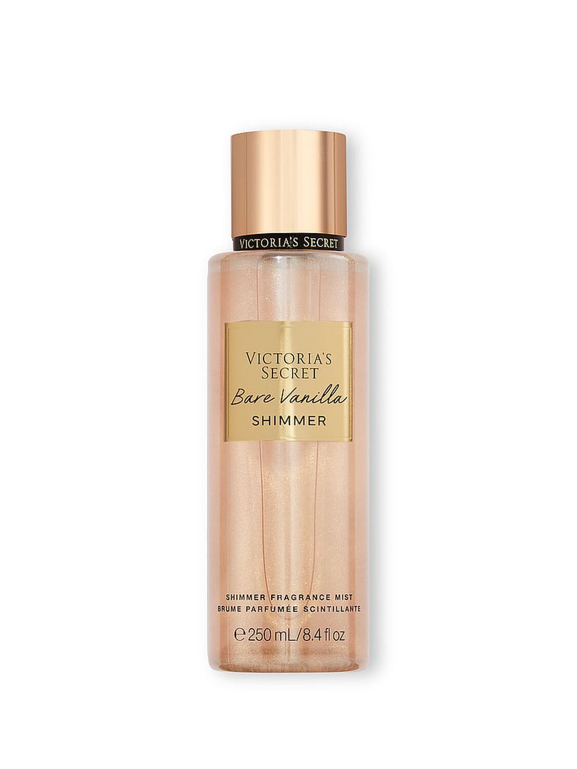 vs Body Fragrance Bare Vanilla Shimmer Body Mist 250 ml Bare Vanilla Shimmer 1 of 2 