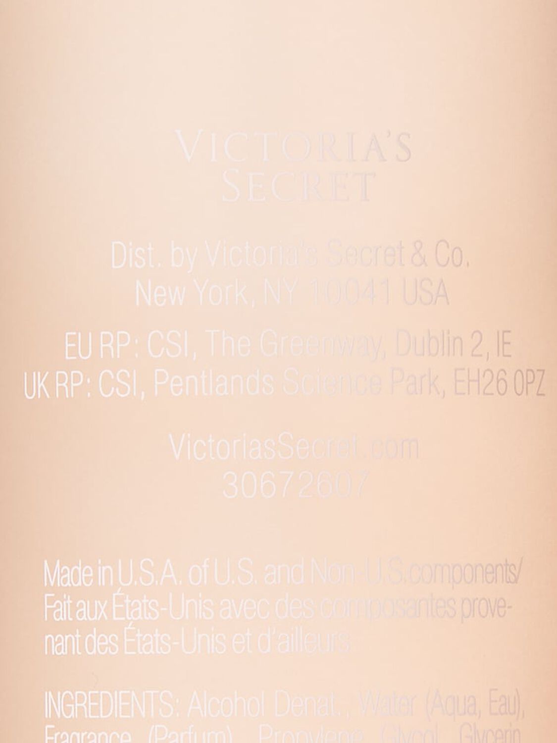 vs Fine Fragrance Bare Sueded Vanilla Fine Fragrance Mist 250 ml Bare Sueded Vanilla 1 of 3 