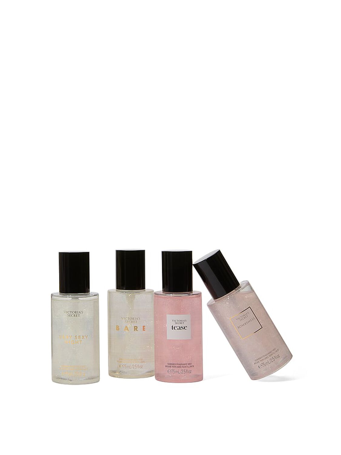 vs Fine Fragrance Mini Shimmer Fine Fragrance Mist 4-Piece Gift Set Assorted 2 of 2 