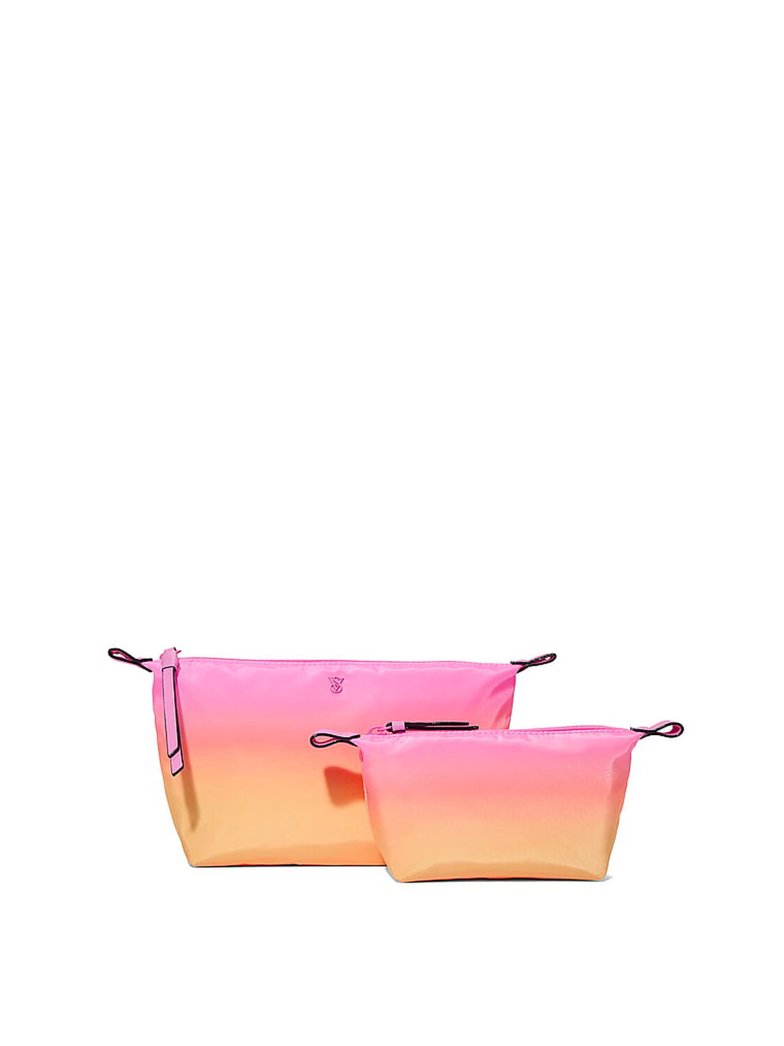 vs Victoria's Secret 2-Piece Makeup Bag Pink Ombre 1 of 3 