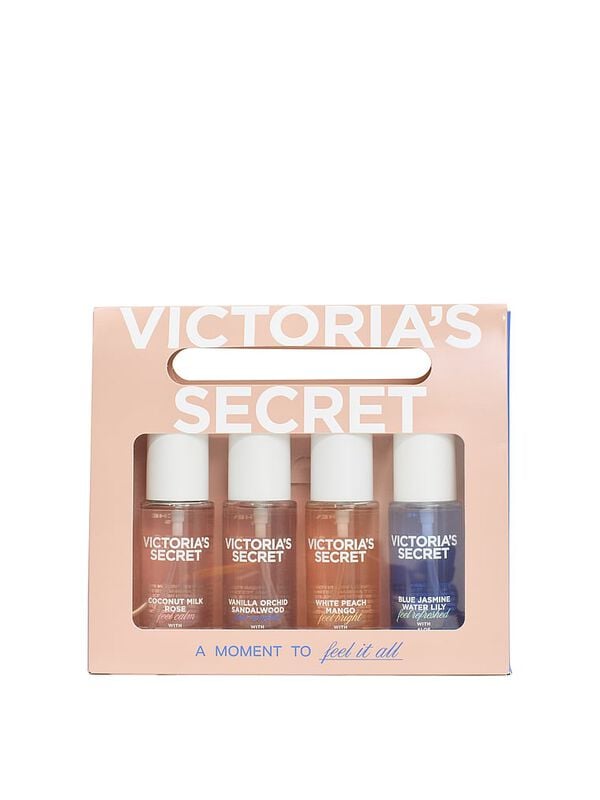 Assorted Hair & Body Mini Mist 4 Piece Gift Set