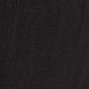 Cotton Side-Tie Thong Panty, Black, swatch