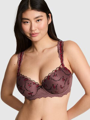 PINK Wink&trade; Push-Up Balconette Bra