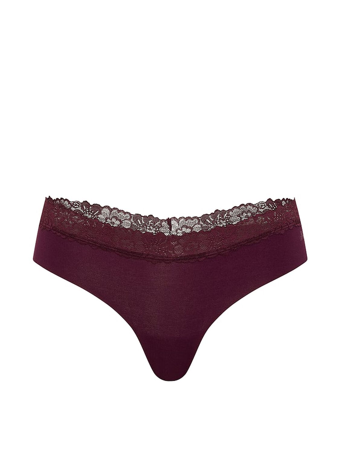 vs Pink No-Show Cotton Thong Panty 3 of 4 