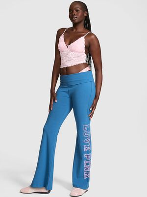 All-Day Cotton&trade; Foldover Flare Leggings