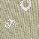 Logo Cotton Hiphugger Panty, Slate Green P Heritage Print, swatch