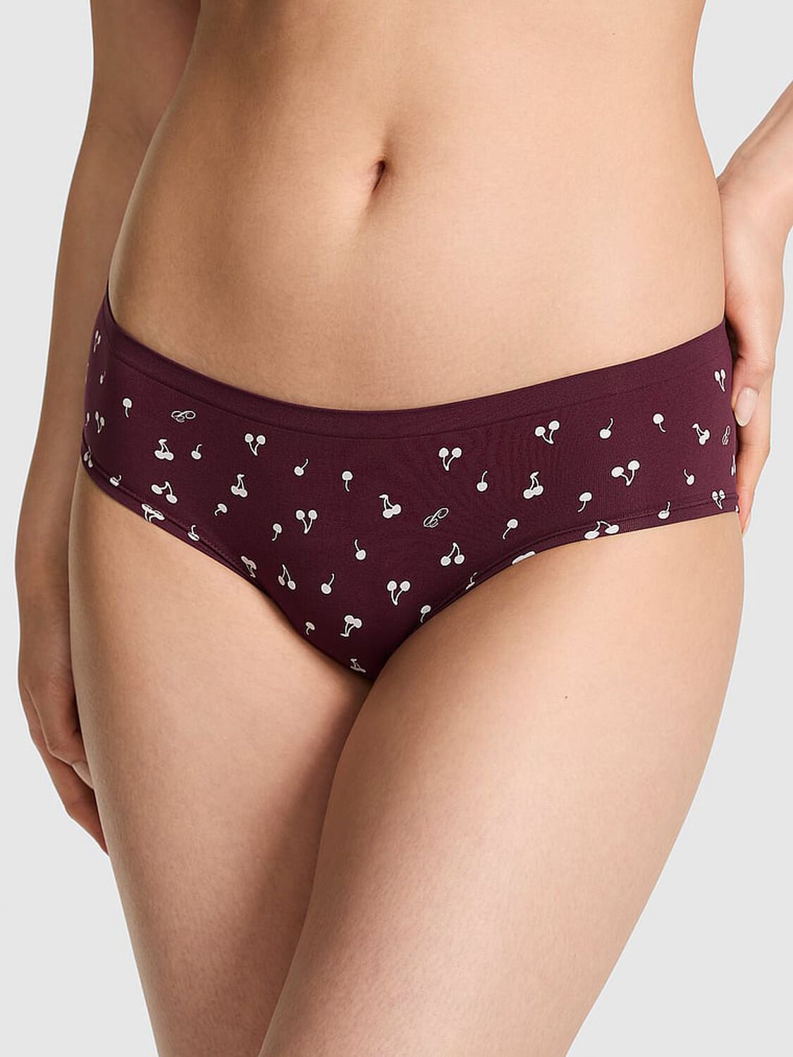 pink Pink Seamless Hiphugger Panty Wild Rose Cherry 1 of 3 