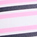 Wear Everywhere&trade; Lightly Lined Wireless Bra, Pink Lollipop & Navy Stripe Print, swatch