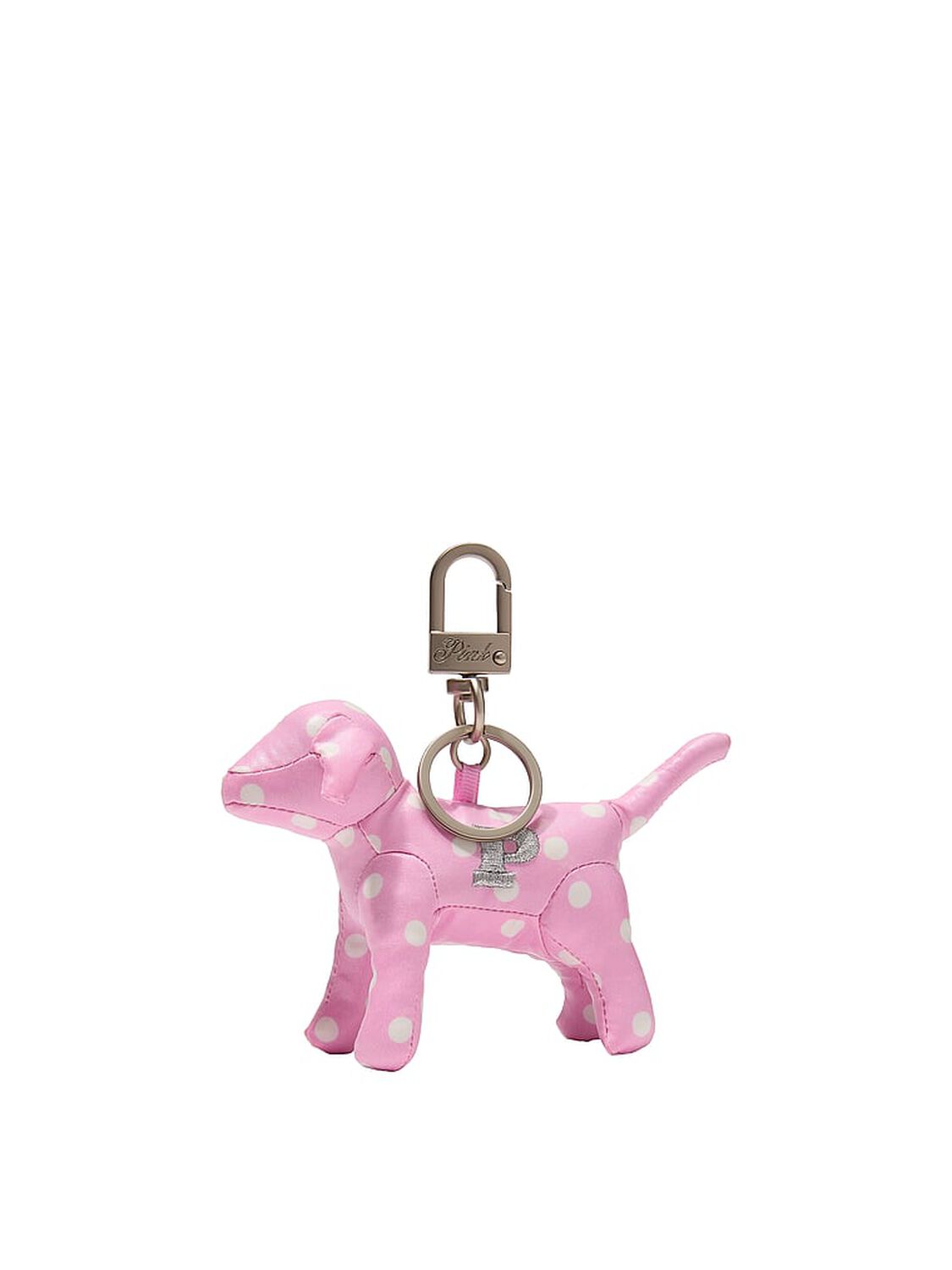 vs Pink PINK Micro Dog&trade; Keychain Charm Pink Dot 1 of 2 