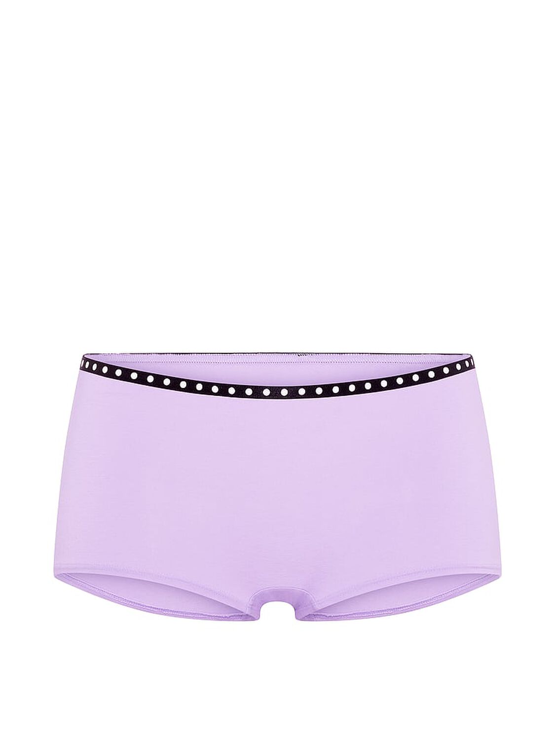 pink Pink Logo Cotton Boyshort Panty Lilac Crush With Univ Pink 1986 Graphic 3 of 3 