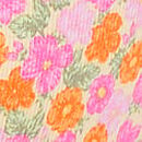 Cotton Side-Tie Thong Panty, Vitamin C Floral Print, swatch