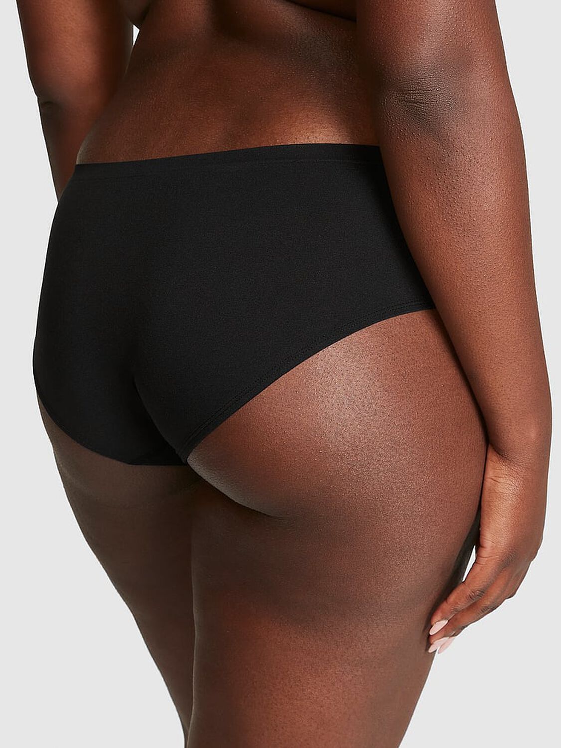 pink Pink Seamless Hiphugger Panty Pure Black 2 of 3 