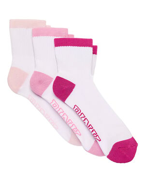 3-Pack Quarter Socks