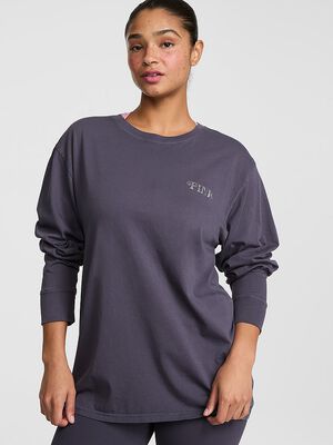 Campus Cotton&trade; Long-Sleeve Tee