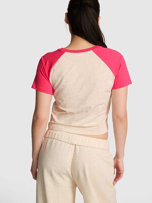 Cotton Raglan Sleep Tee