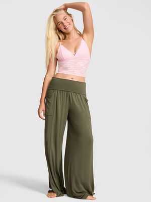 24/7 Lounge Modal Foldover Pants