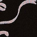 Logo Cotton High-Leg Thong Panty, Black Bow, swatch