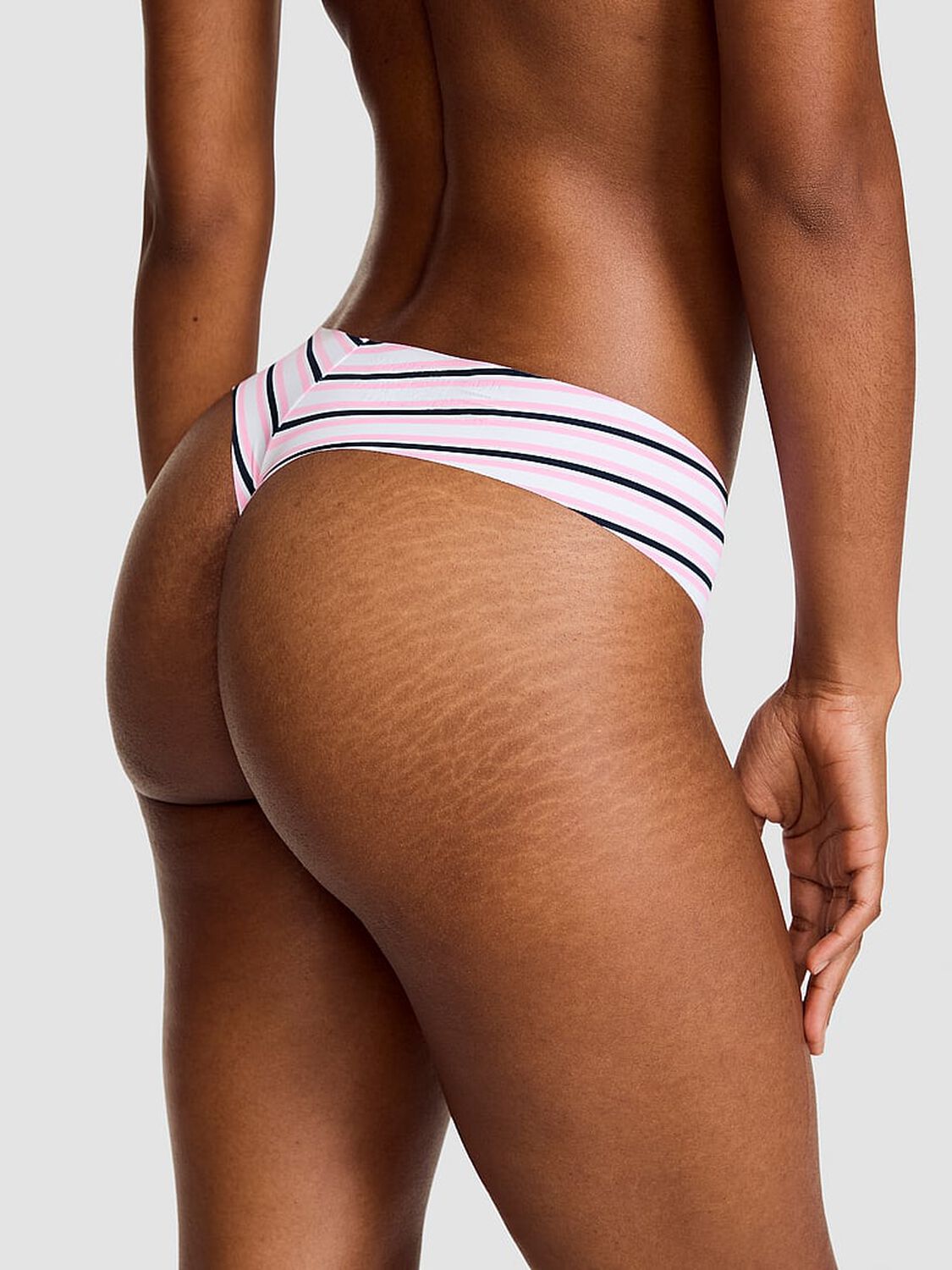 pink Pink No-Show Thong Panty 2 of 3 