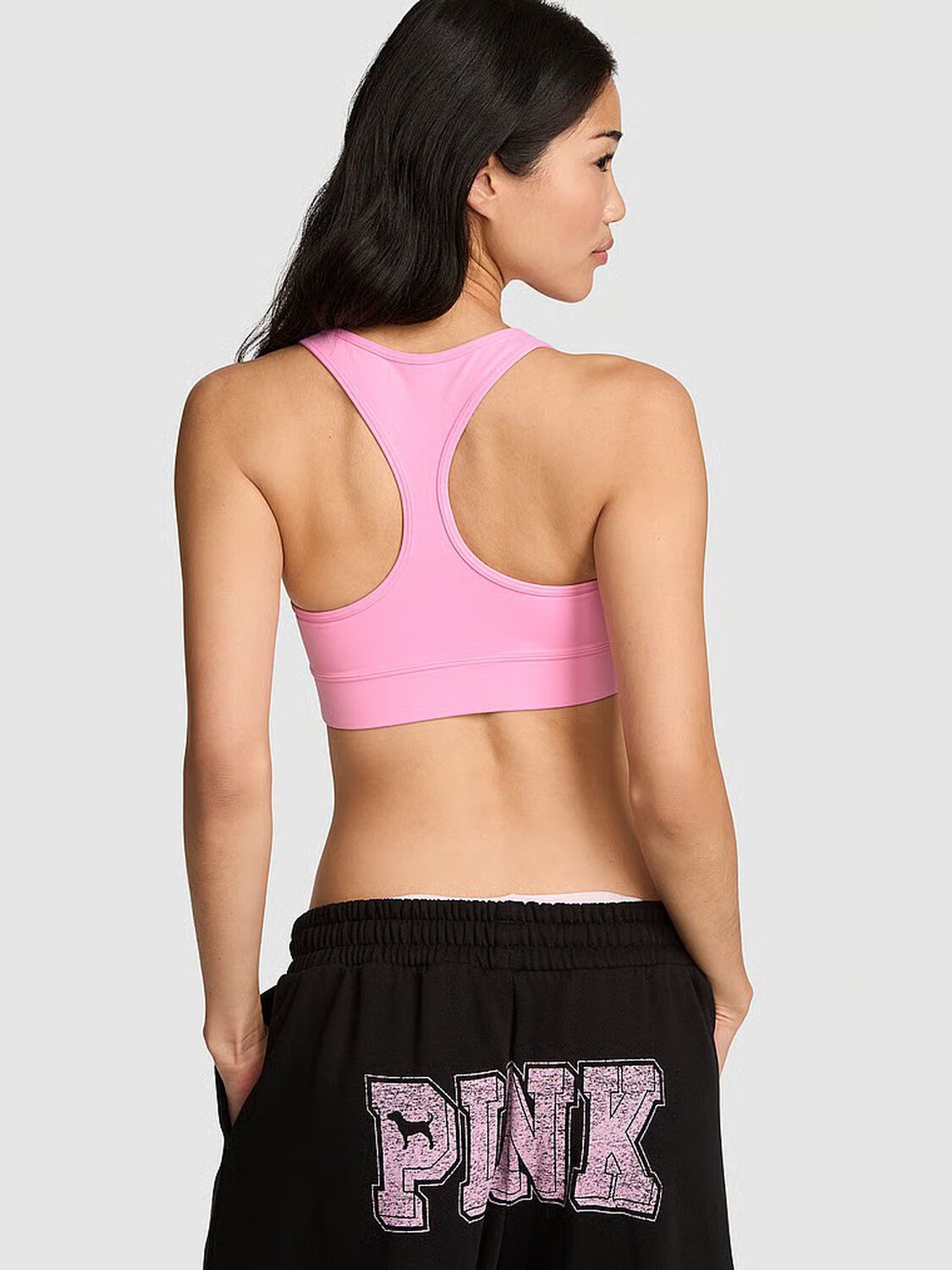 pink Pink PINK Relay&trade; Racerback Sports Bra Pink Lollipop 2 of 3 