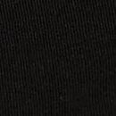 Campus Cotton&trade; Off-The-Shoulder Tee, Pure Black, swatch