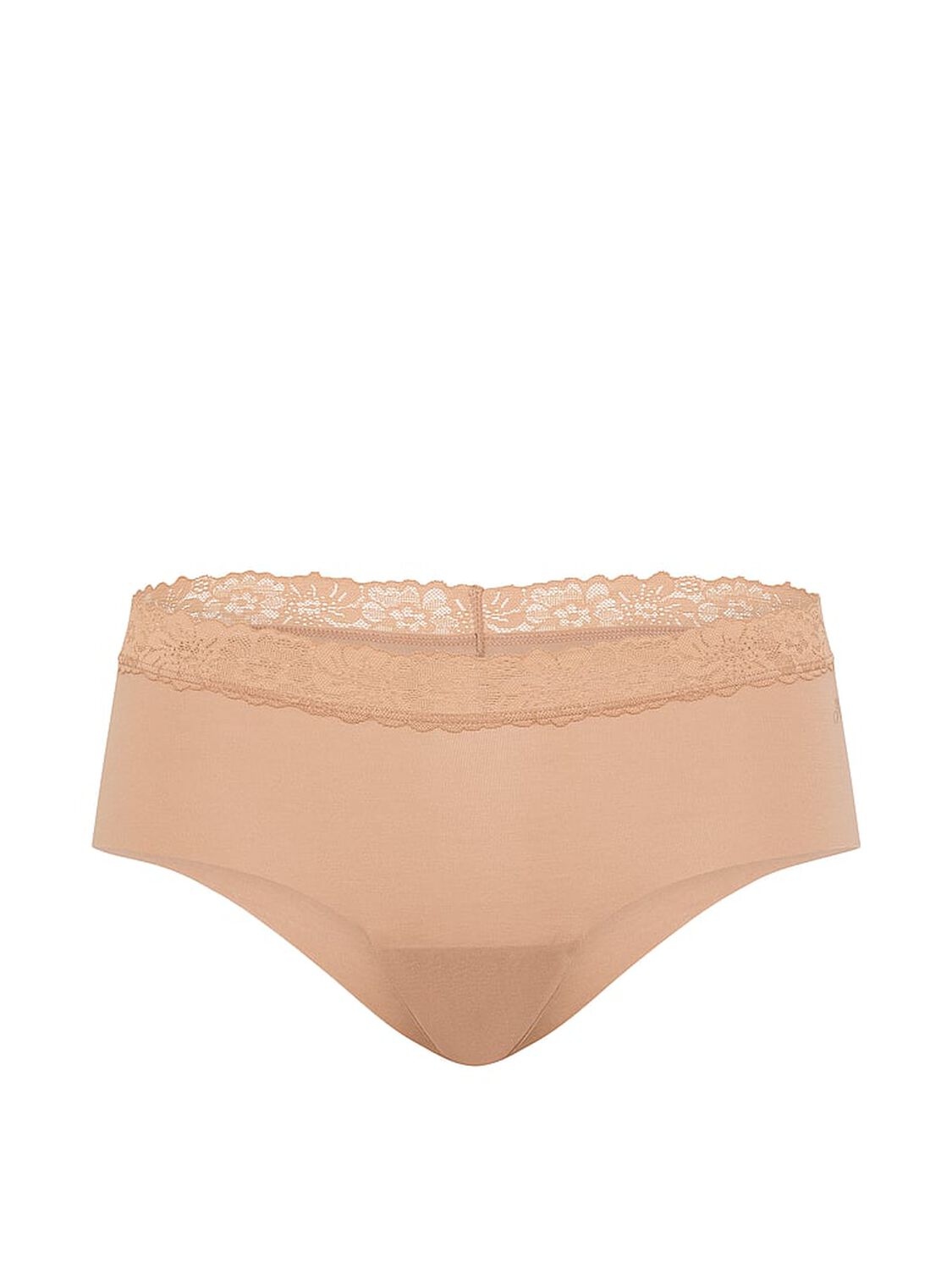 vs Pink No-Show Cotton Cheeky Panty Praline 3 of 3 