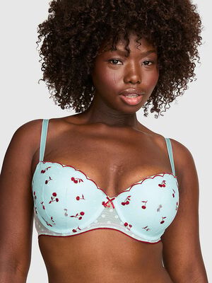PINK Wink&trade; Push-Up Balconette Bra