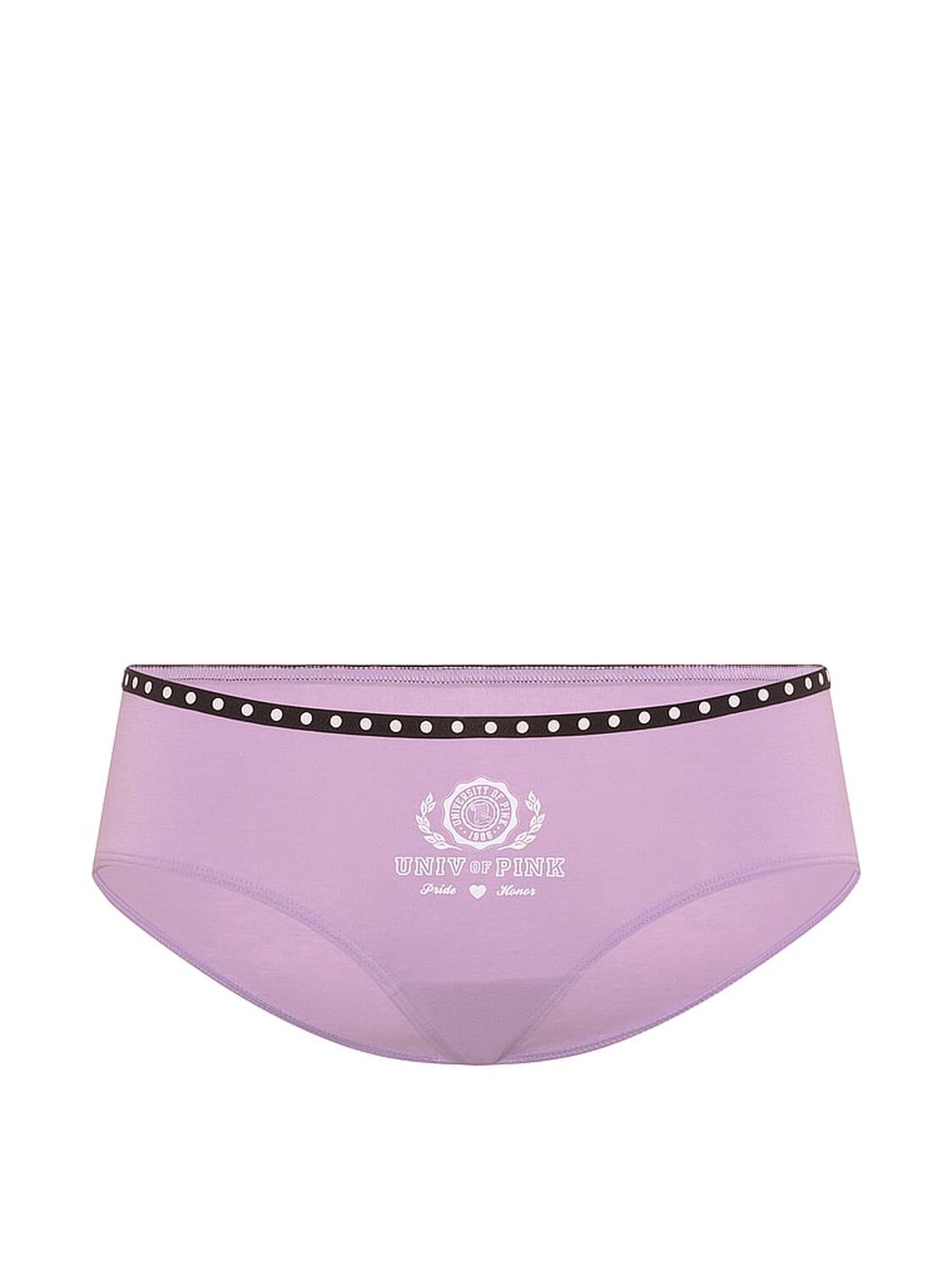 pink Pink Logo Cotton Hiphugger Panty Lilac Crush 3 of 3 
