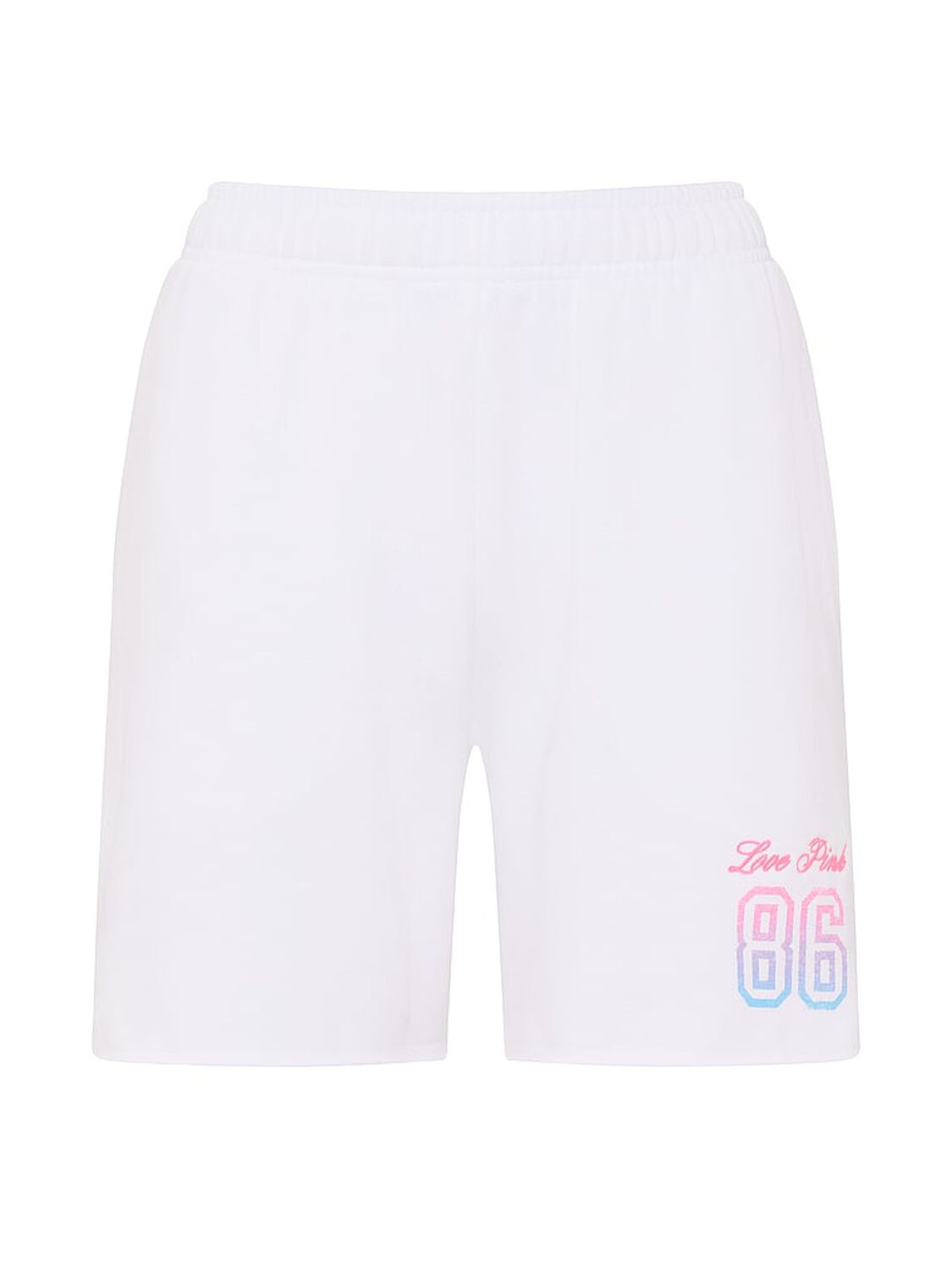 pink Pink Campus Fleece&trade; Shorts Vs White 3 of 3 