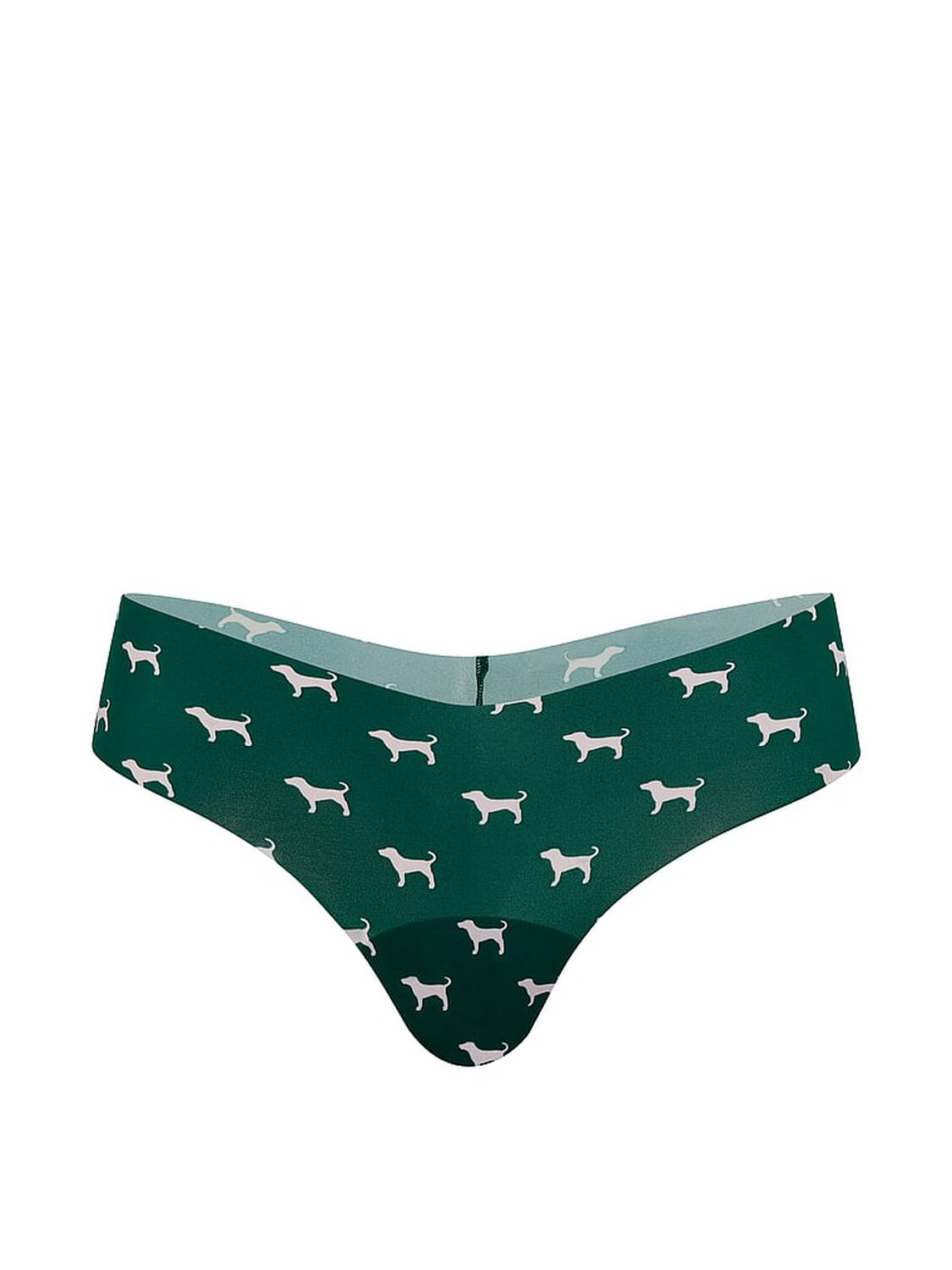 pink Pink No-Show Thong Panty Dk Garden Dog 3 of 3 