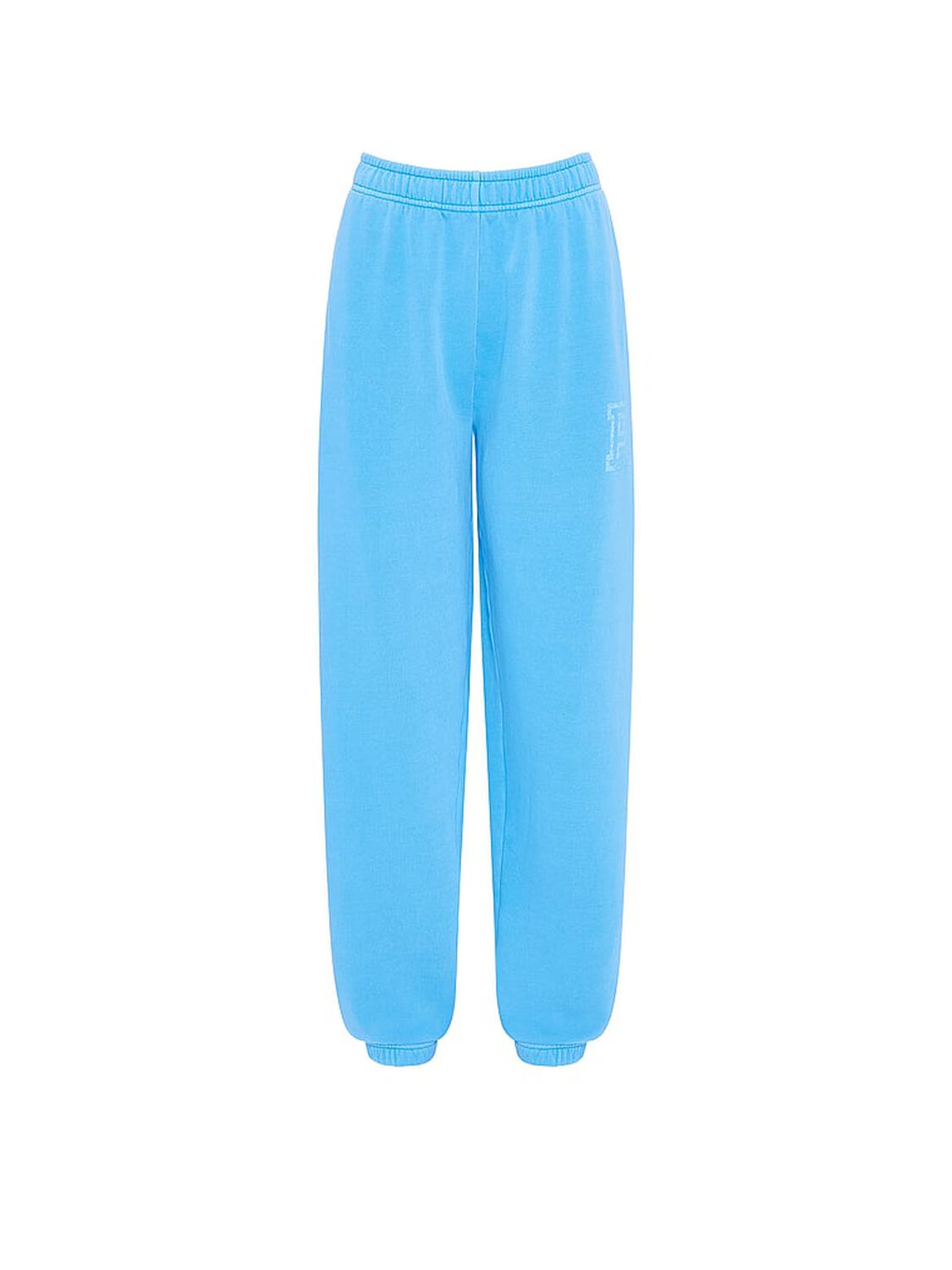 pink Pink Campus Fleece&trade; Sweatpants Capri Blue 3 of 3 