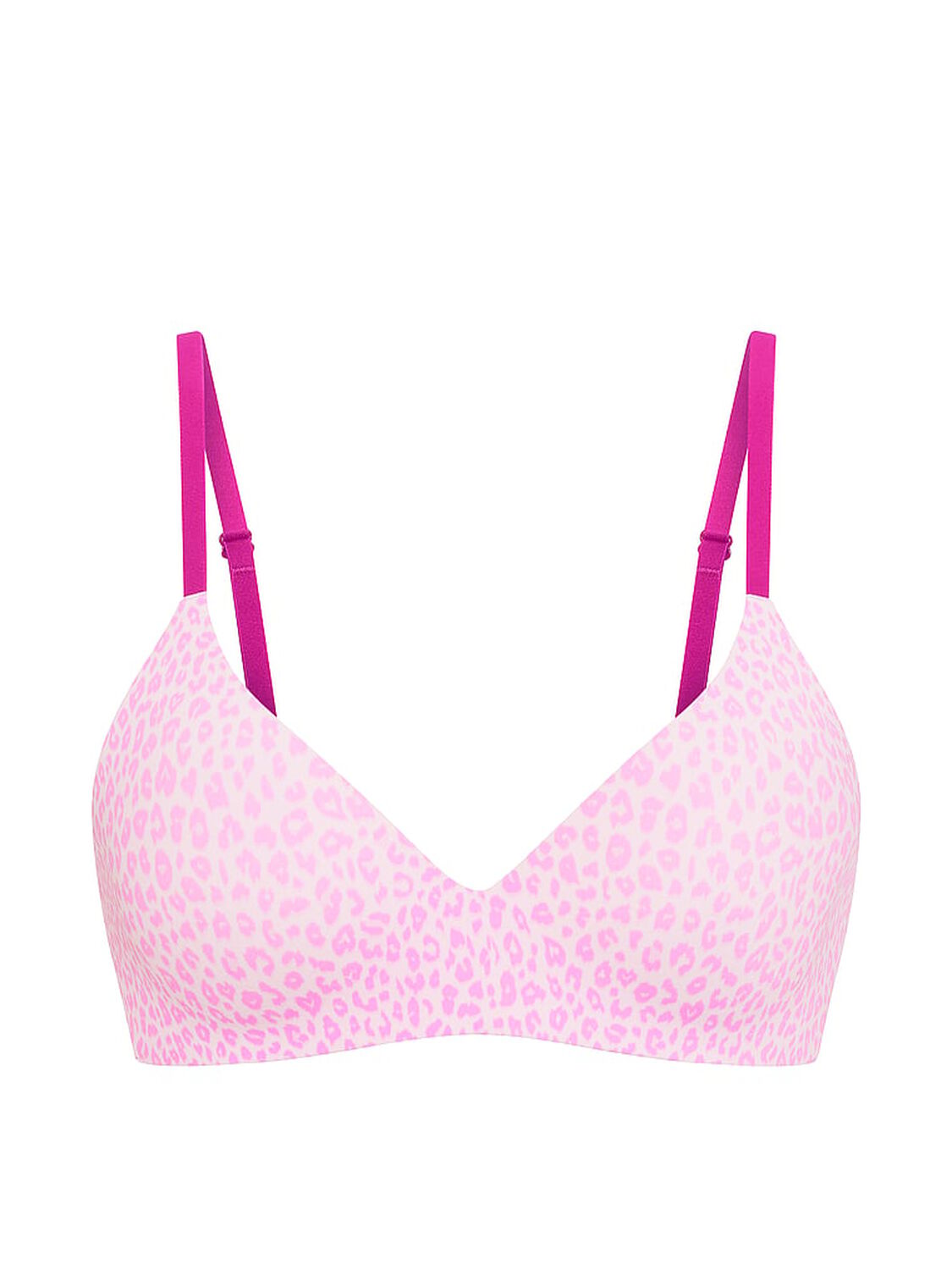 vs Pink Marshmallow Push-Up Wireless Comfy Bra 3 of 3 