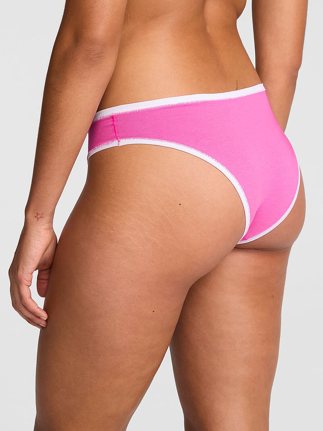 pink Pink Cotton Cheeky Panty Sizzling Strawberry With Pink Graphic 2 of 3 