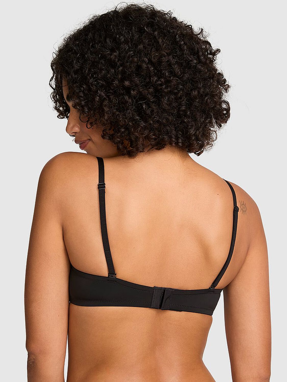 pink Pink Wear Everywhere Wear Everywhere&trade; Push-Up Strapless Bra Black 2 of 2 