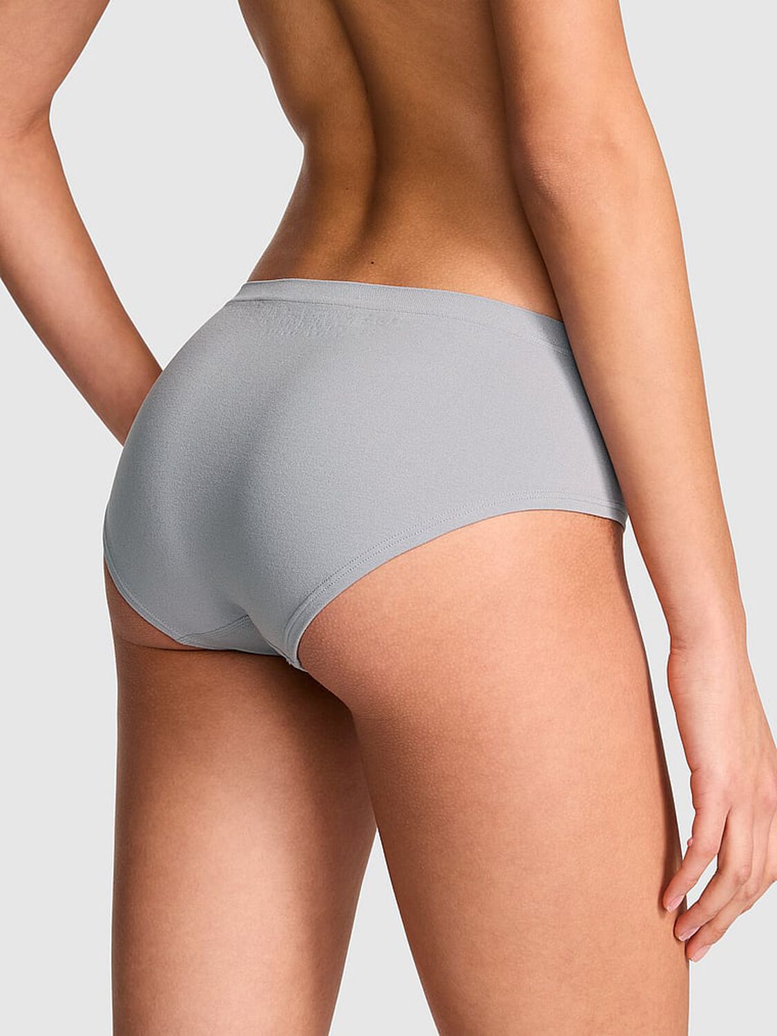 pink Pink Seamless Hiphugger Panty Grey Oasis 2 of 3 