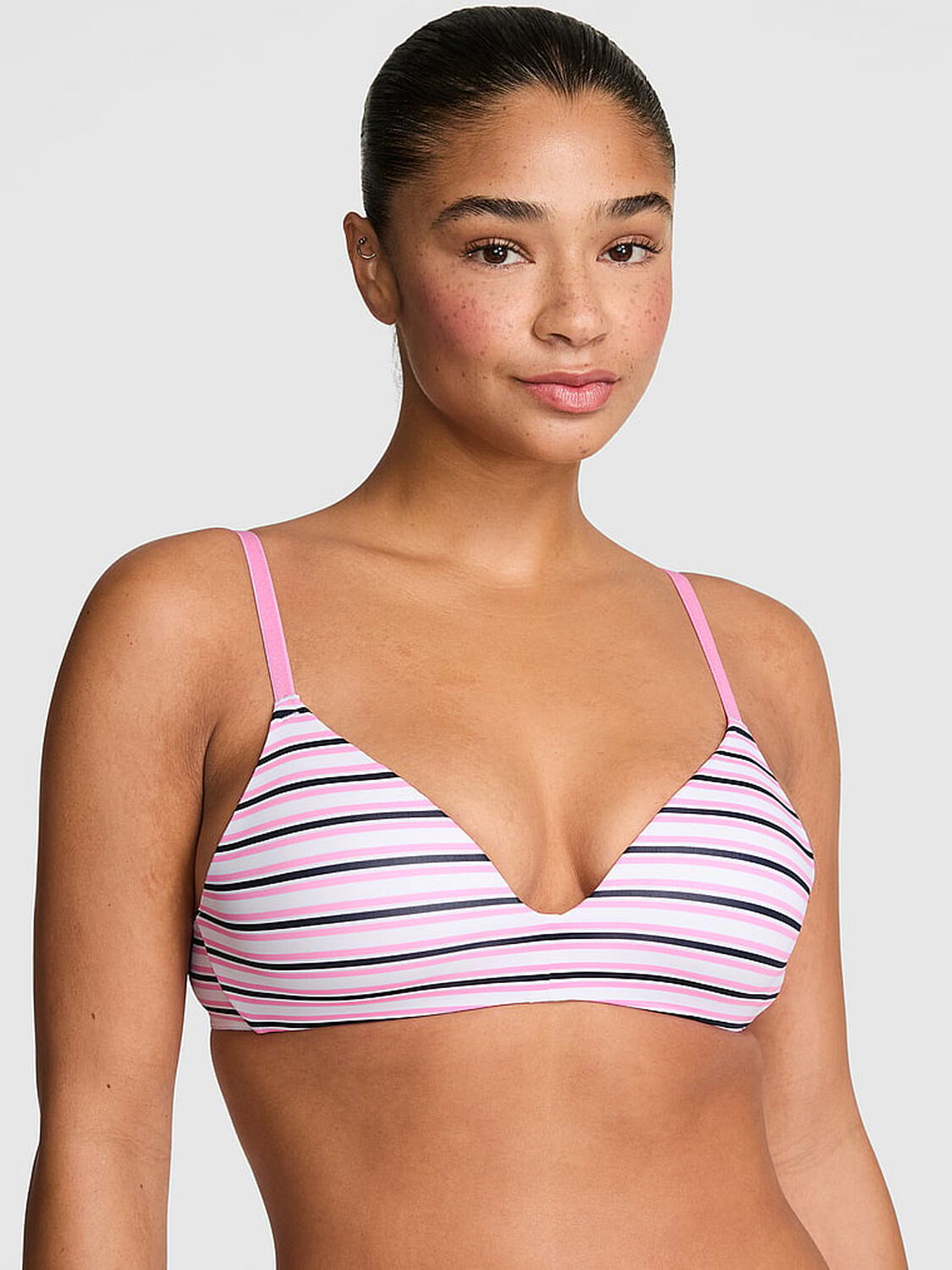 pink Pink Wear Everywhere&trade; Lightly Lined Wireless Bra 1 of 3 