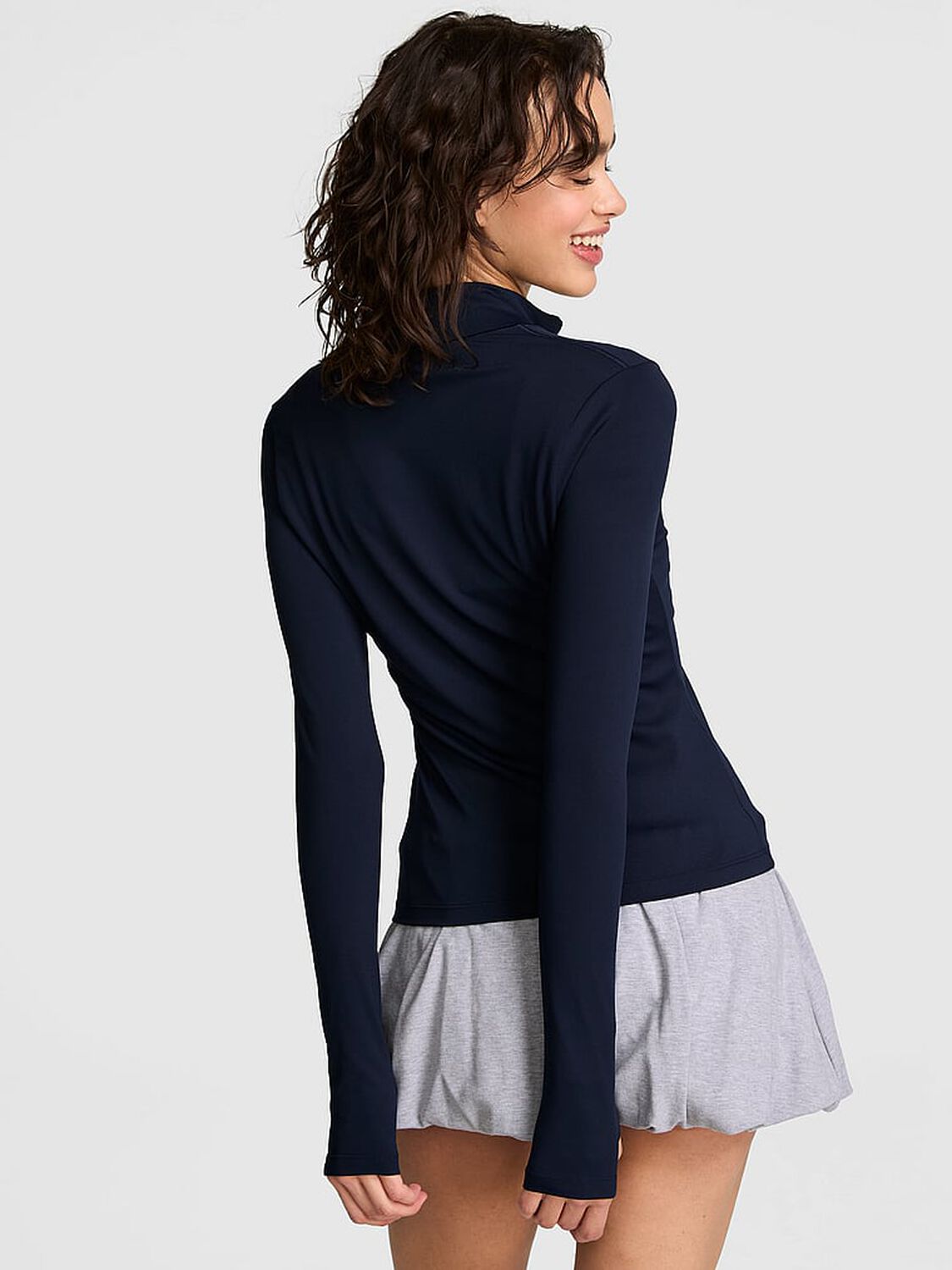 pink Pink PINK Relay&trade; Full-Zip Jacket Noir Navy 2 of 4 