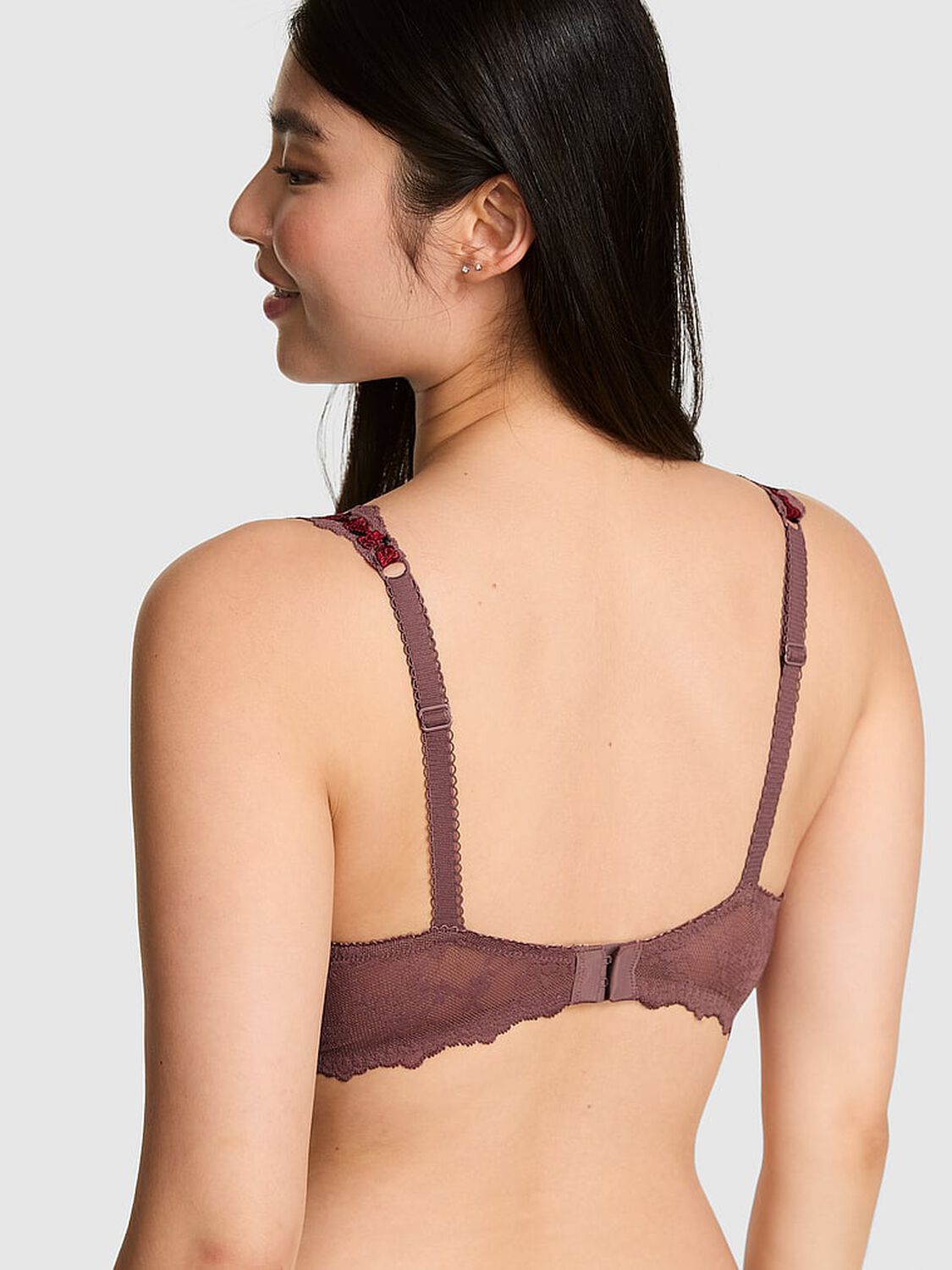 vs Pink PINK Wink&trade; Push-Up Balconette Bra Rose Taupe 2 of 4 