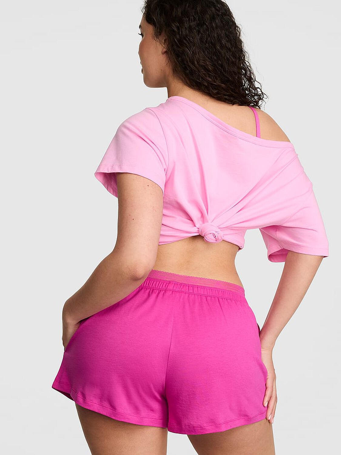 pink Pink Light as Air Jersey Shorts Pink Fire 2 of 2 