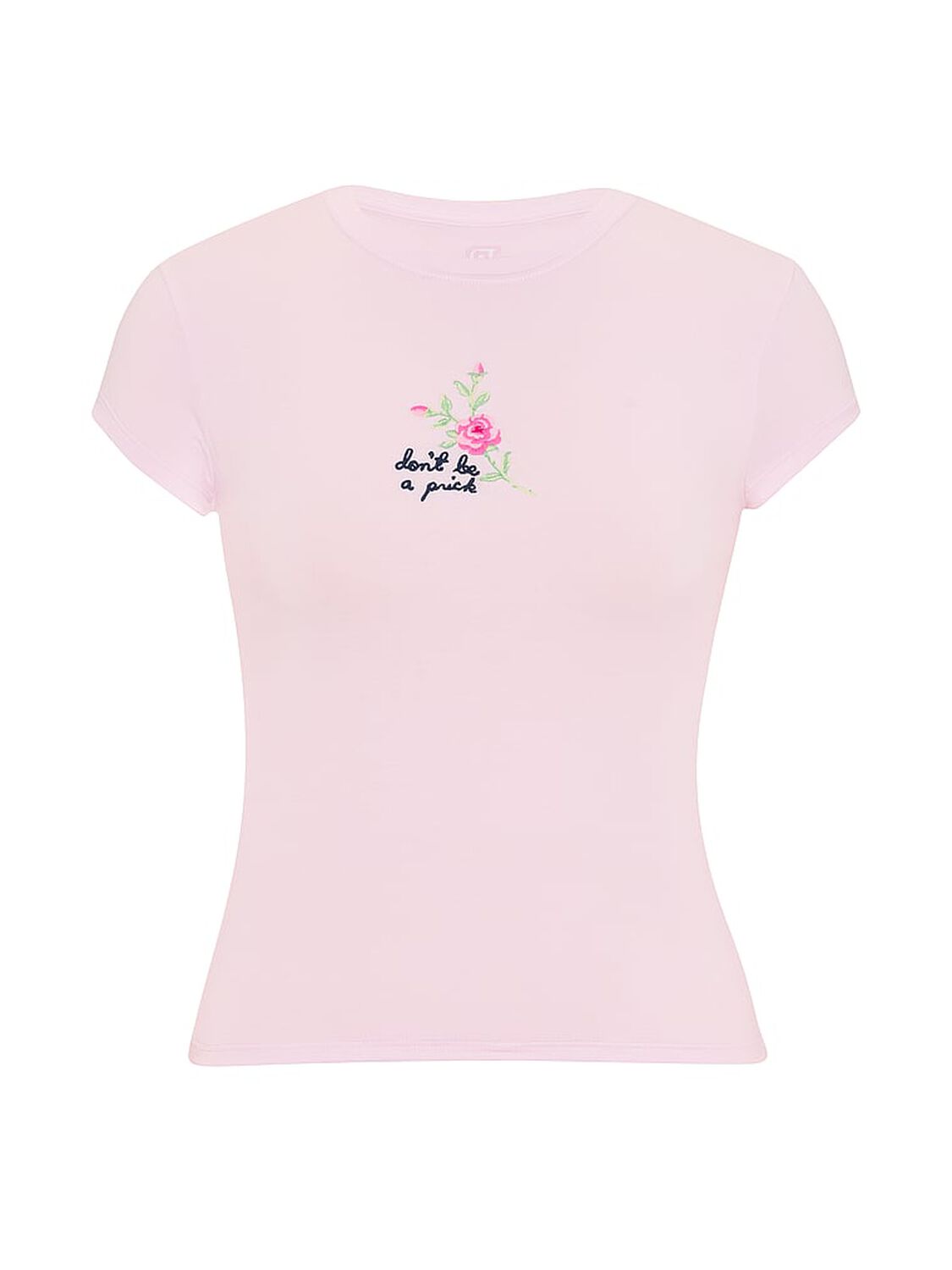 pink Pink Cotton Baby Tee Pink Tulip 3 of 4 