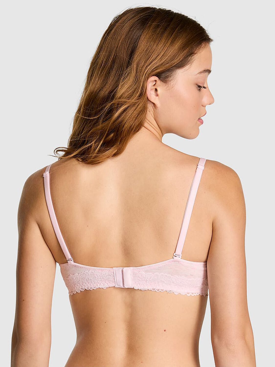 pink Pink Wear Everywhere Wear Everywhere Lightly Lined Full Coverage T-Shirt Bra 2 of 2 