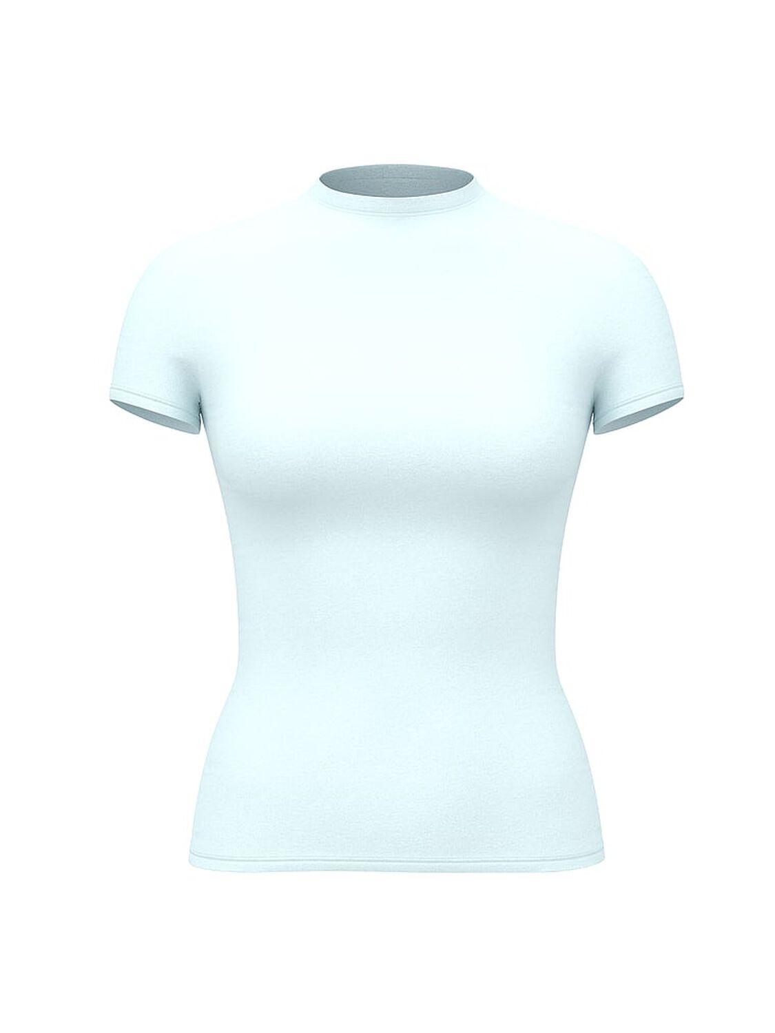 pink Pink PINK Base Stretch&trade; Short-Sleeve Tee Spray Blue 3 of 3 