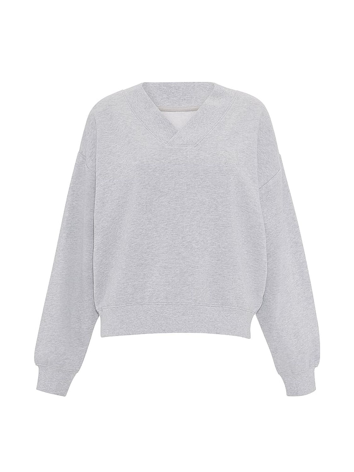 vs Pink Campus Fleece&trade; V-Neck Sweatshirt 3 of 3 