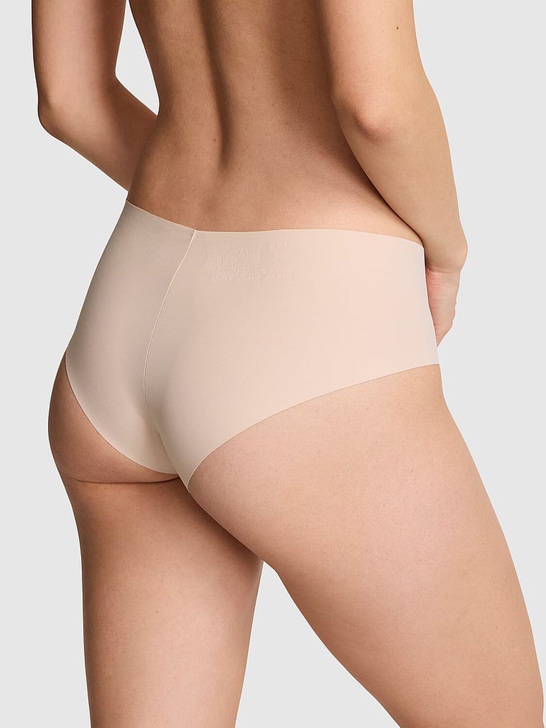 pink Pink No-Show Cheeky Panty Marzipan 2 of 3 